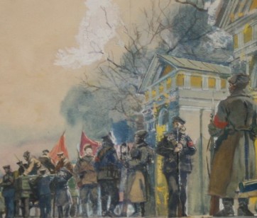  в октябре. (арка). б.акв., 32х45